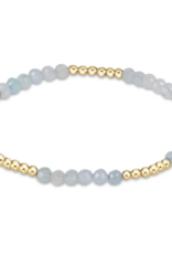 ENEWTON DESIGN Blissful Pattern 2.5mm Bead Bracelet in Aquamarine/Gold ENEWTON DESIGN Blissful Pattern 2.5mm Bead Bracelet in Aquamarine/Gold