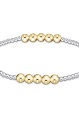 ENEWTON DESIGN Classic Blissful Pattern 5mm Bead Bracelet - Mixed Metal ENEWTON DESIGN Classic Blissful Pattern 5mm Bead Bracelet - Mixed Metal