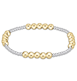 ENEWTON DESIGN Classic Blissful Pattern 5mm Bead Bracelet - Mixed Metal