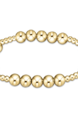 ENEWTON DESIGN Classic Blissful Pattern 6mm Bead Bracelet - Gold