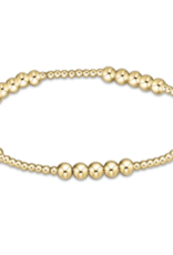 ENEWTON DESIGN Classic Blissful Pattern 4mm Bead Bracelet - Gold