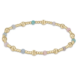 ENEWTON DESIGN Dignity Sincerity Pattern Bead Bracelet - Hot Mess/Gold