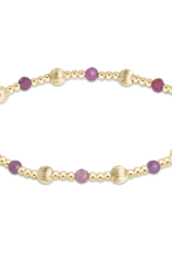 ENEWTON DESIGN Dignity Sincerity Pattern Bead Bracelet - Ruby/Gold ENEWTON DESIGN Dignity Sincerity Pattern Bead Bracelet - Ruby/Gold