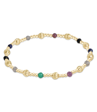 ENEWTON DESIGN Dignity Sincerity Pattern Bead Bracelet - Hot Mess Fall & Winter/Gold