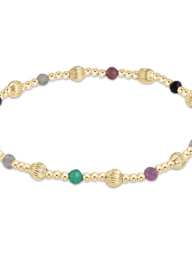 ENEWTON DESIGN Dignity Sincerity Pattern Bead Bracelet - Hot Mess Fall & Winter/Gold