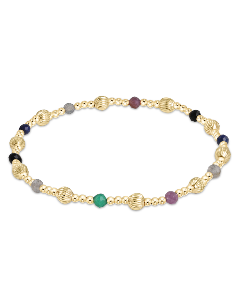 ENEWTON DESIGN Dignity Sincerity Pattern Bead Bracelet - Hot Mess Fall & Winter/Gold