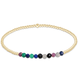 ENEWTON DESIGN Bliss 2mm Bead Bracelet - Hot Mess Fall & Winter/Gold