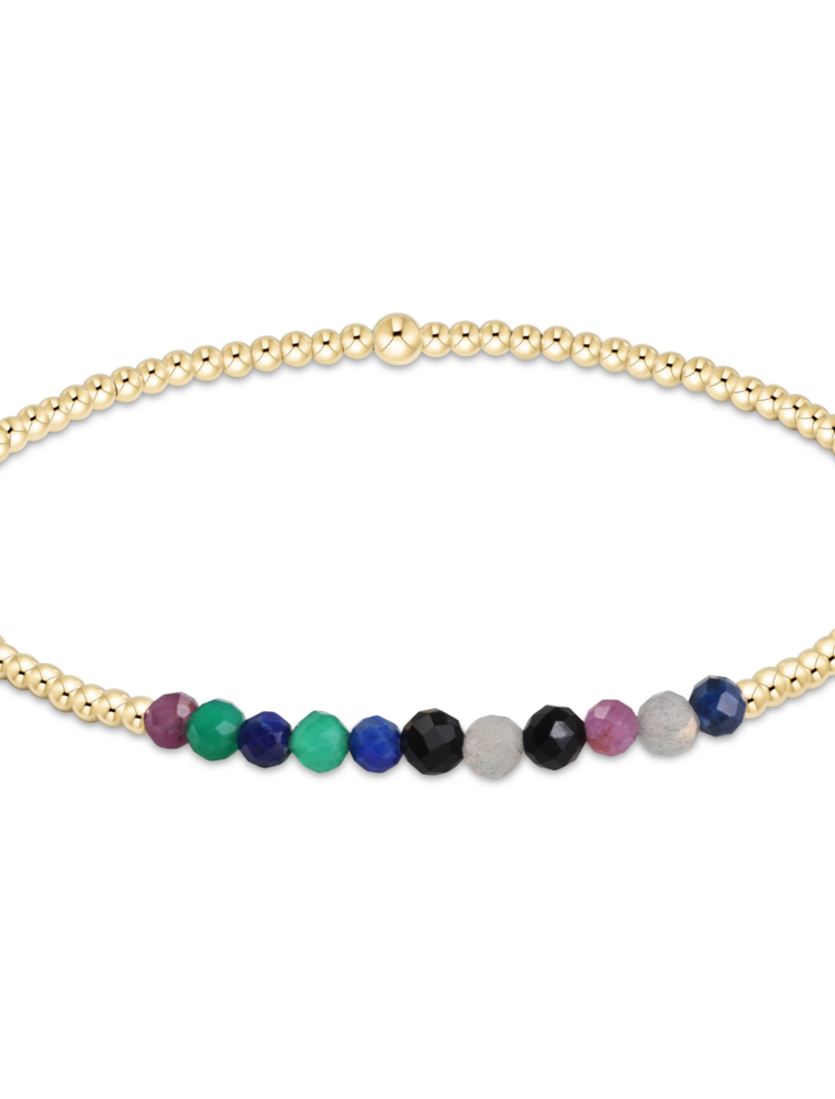 ENEWTON DESIGN Bliss 2mm Bead Bracelet - Hot Mess Fall & Winter/Gold