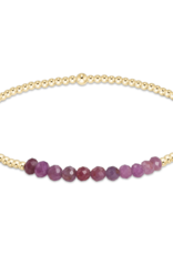 ENEWTON DESIGN Bliss 2mm Bead Bracelet - Ruby/Gold