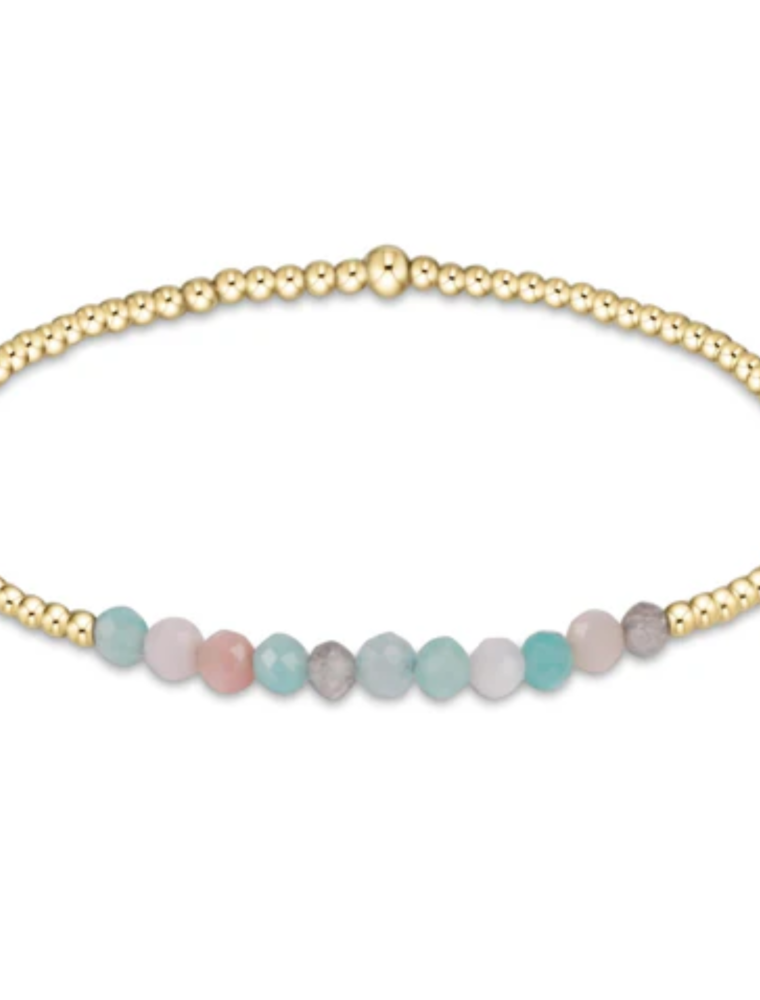 ENEWTON DESIGN Bliss 2mm Bead Bracelet - Hot Mess/Gold
