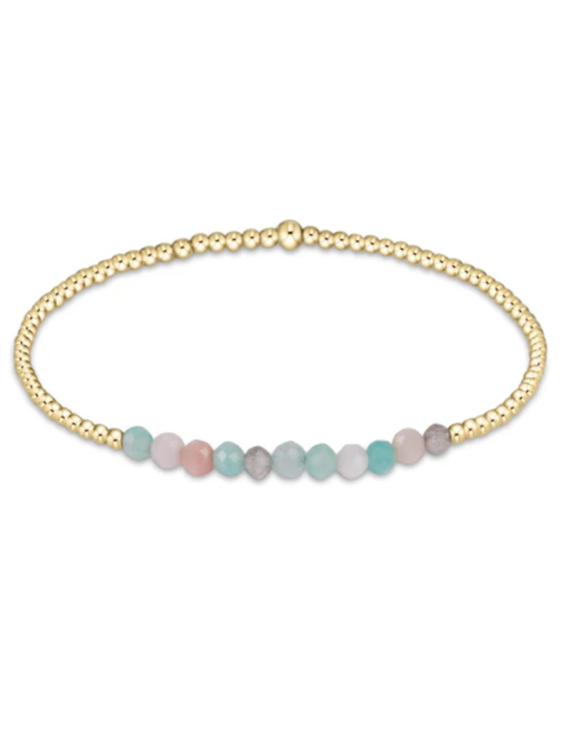 ENEWTON DESIGN Bliss 2mm Bead Bracelet - Hot Mess/Gold