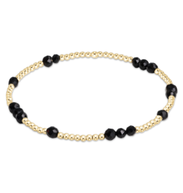 ENEWTON DESIGN Hope Unwritten Gemstone Bracelet - Faceted Onyx/Gold