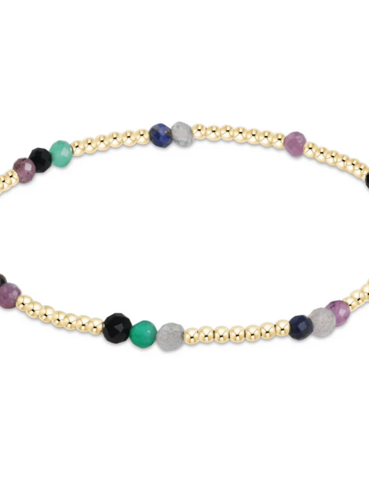 ENEWTON DESIGN Hope Unwritten Gemstone Bracelet - Fall & Winter Hot Mess/Gold