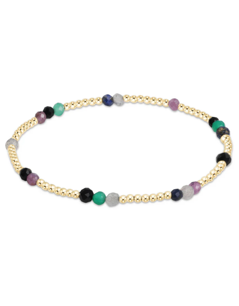 ENEWTON DESIGN Hope Unwritten Gemstone Bracelet - Fall & Winter Hot Mess/Gold