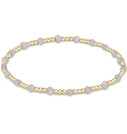 ENEWTON DESIGN Classic Sincerity Pattern 2mm Bead Bracelet in Moonstone/Gold