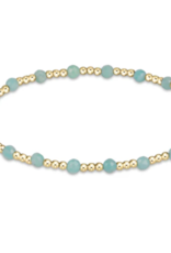 ENEWTON DESIGN Classic Sincerity Pattern 3mm Bead Bracelet in Amazonite/Gold ENEWTON DESIGN Classic Sincerity Pattern 3mm Bead Bracelet in Amazonite/Gold