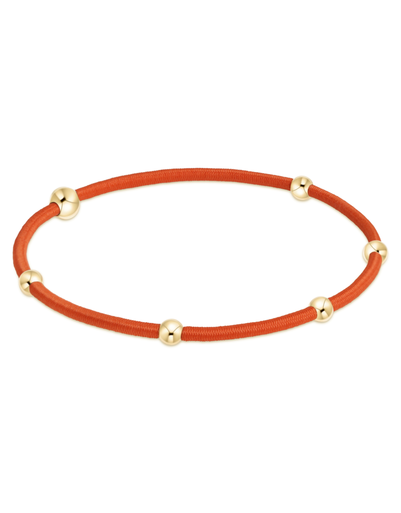 ENEWTON DESIGN "E"essentials Bracelet Hair Tie - Bright Orange