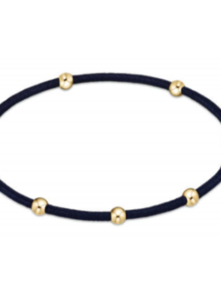ENEWTON DESIGN "E"essentials Bracelet Hair Tie - Navy