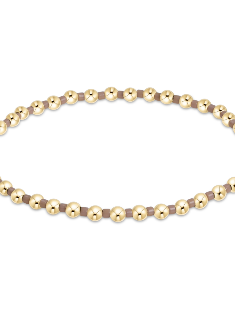 ENEWTON DESIGN Hope Grateful Bracelet - Khaki/Gold