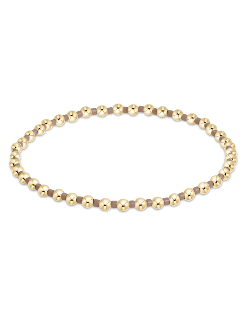 ENEWTON DESIGN Hope Grateful Bracelet - Khaki/Gold