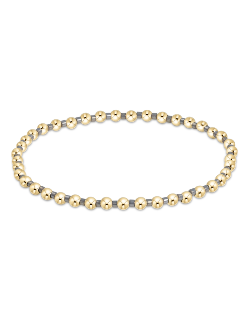 ENEWTON DESIGN Hope Grateful Bracelet - Metallic Oyster/Gold