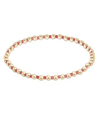 ENEWTON DESIGN Hope Grateful Bracelet - Poppy/Gold