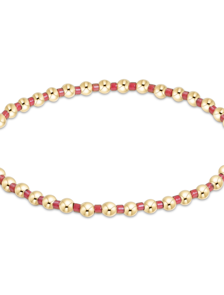 ENEWTON DESIGN Hope Grateful Bracelet - Poppy/Gold