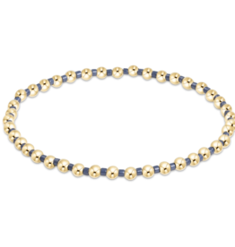 ENEWTON DESIGN Hope Grateful Bracelet - Slate Blue/Gold