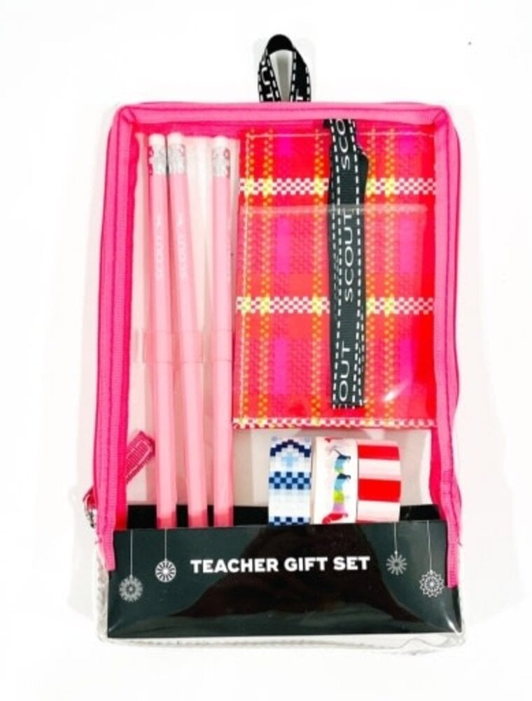 SCOUT Teacher Gift Set in Sweet Tartan