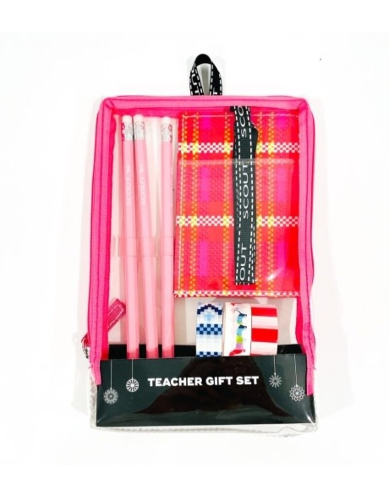 SCOUT Teacher Gift Set in Sweet Tartan