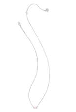 KENDRA SCOTT DESIGN Juliette Silver Pendant Necklace in Rose Quartz KENDRA SCOTT DESIGN Juliette Silver Pendant Necklace in Rose Quartz