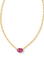 KENDRA SCOTT DESIGN Cailin Gold Pendant Necklace in Purple Crystal KENDRA SCOTT DESIGN Cailin Gold Pendant Necklace in Purple Crystal
