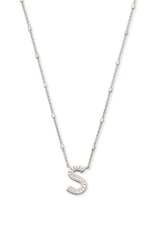 KENDRA SCOTT DESIGN Letter S Pendant Necklace in Silver KENDRA SCOTT DESIGN Letter S Pendant Necklace in Silver