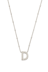 KENDRA SCOTT DESIGN Letter D Pendant Necklace in Silver KENDRA SCOTT DESIGN Letter D Pendant Necklace in Silver