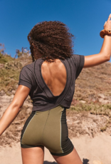 FREE PEOPLE MOVEMENT My Time Tee in Black