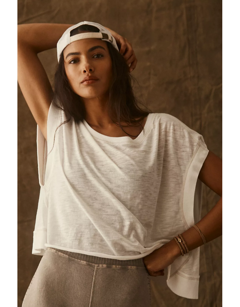 FREE PEOPLE MOVEMENT My Time Tee in White