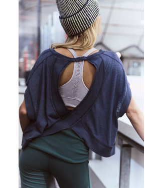 FREE PEOPLE MOVEMENT My Time Tee in Skyline