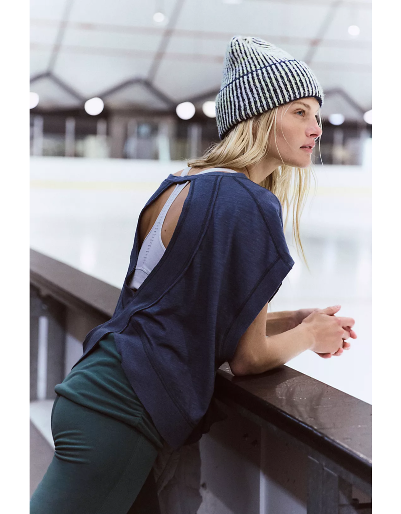 FREE PEOPLE MOVEMENT My Time Tee in Skyline