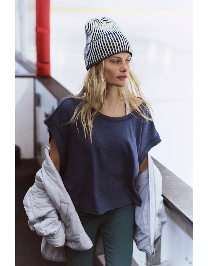 FREE PEOPLE MOVEMENT My Time Tee in Skyline