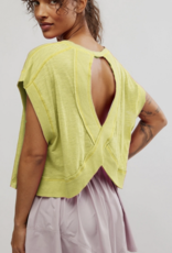 FREE PEOPLE MOVEMENT My Time Tee in Sour Citrus