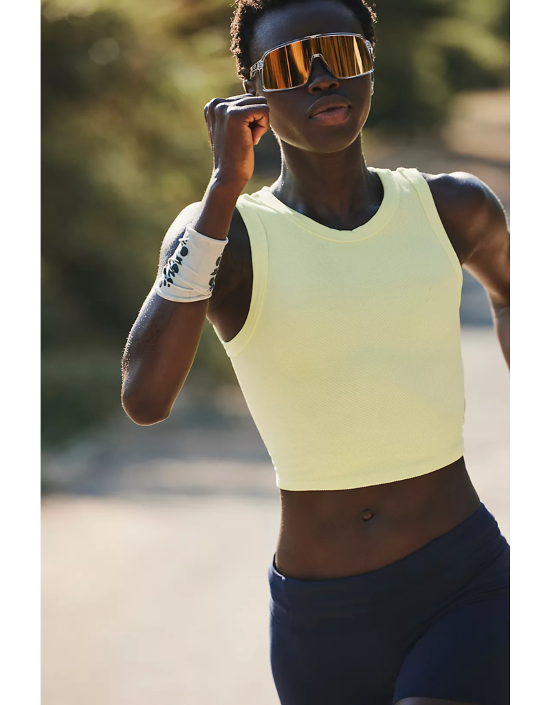FREE PEOPLE MOVEMENT Free Throw Muscle Tank in Sour Citrus