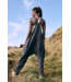 Hot Shot Onesie in Washed Black