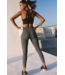 Never Better Heather Leggings in Black Heather