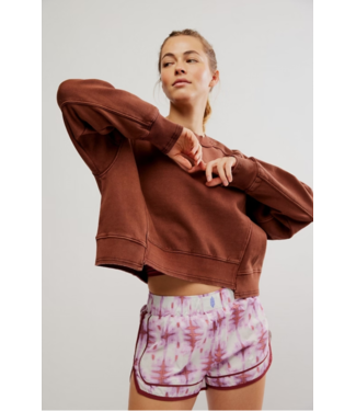 FREE PEOPLE MOVEMENT Intercept Pullover in Argan Oil