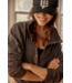 So Fly Henley Layer in Black