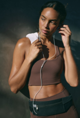 FREE PEOPLE MOVEMENT Never Better Square Neck Bra in Cocoa