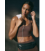 Never Better Square Neck Bra in Cocoa
