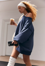 FREE PEOPLE MOVEMENT One To Beat Pullover in Midnight Navy FREE PEOPLE MOVEMENT One To Beat Pullover in Midnight Navy