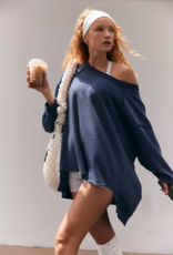 FREE PEOPLE MOVEMENT One To Beat Pullover in Midnight Navy FREE PEOPLE MOVEMENT One To Beat Pullover in Midnight Navy