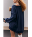 One To Beat Pullover in Midnight Navy